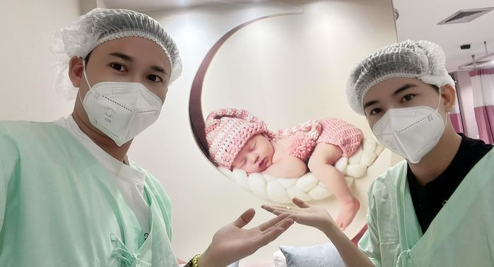 Thanh Đoàn - Hà Trí Quang chính thức đón con song sinh đủ nếp đủ tẻ