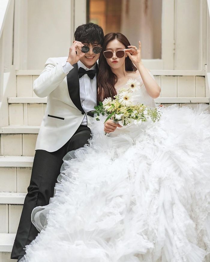 Toàn cảnh đám cưới của Jiyeon và ông xã cầu thủ bóng chày danh tiếng
