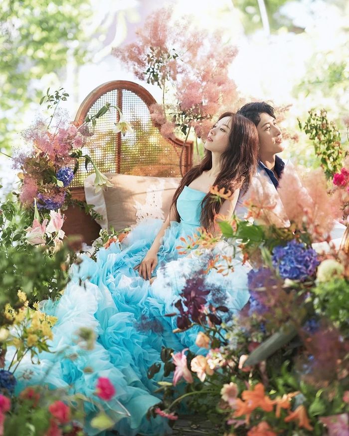 Toàn cảnh đám cưới của Jiyeon và ông xã cầu thủ bóng chày danh tiếng