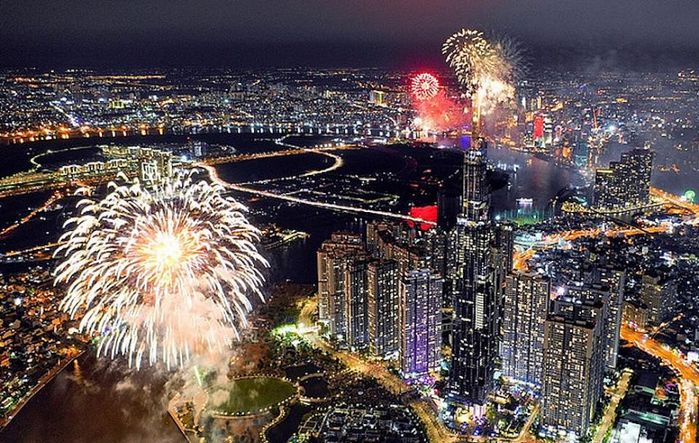 Địa điểm bắn pháo hoa chào đón Tết Dương Lịch 2023 tại các Tỉnh thành