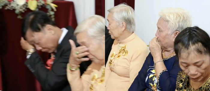 Trong ngày cưới, cô dâu được em trai quân nhân đích thân bế lên xe hoa