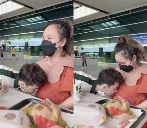 Ngậm ngùi Múi Xù một mình về Mỹ sinh con: Ba ở nhà đợi 2 mẹ con