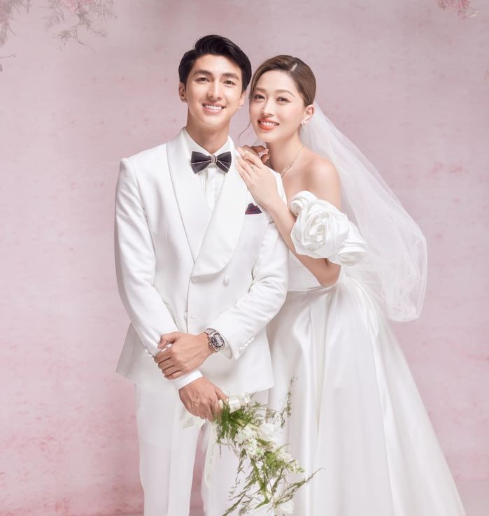 Ảnh cưới chụp tại Hàn Quốc của vợ chồng Á hậu Phương Nga