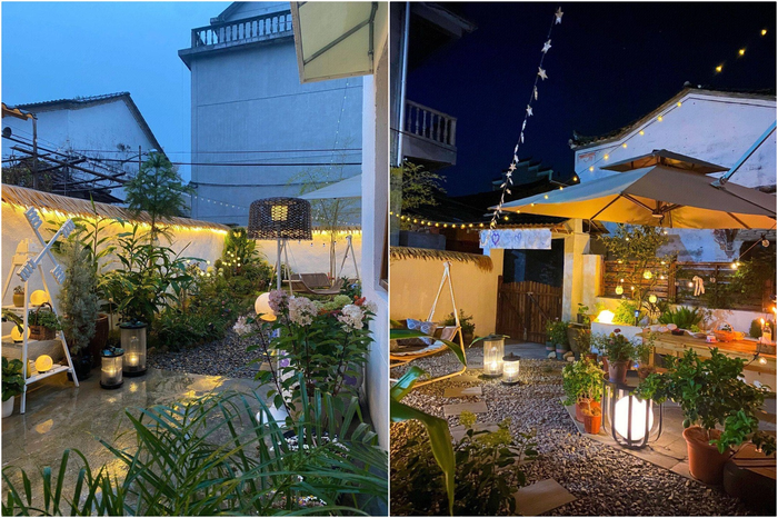 Cô gái tự tay cải tạo mảnh vườn 80m2 đẹp như cổ tích