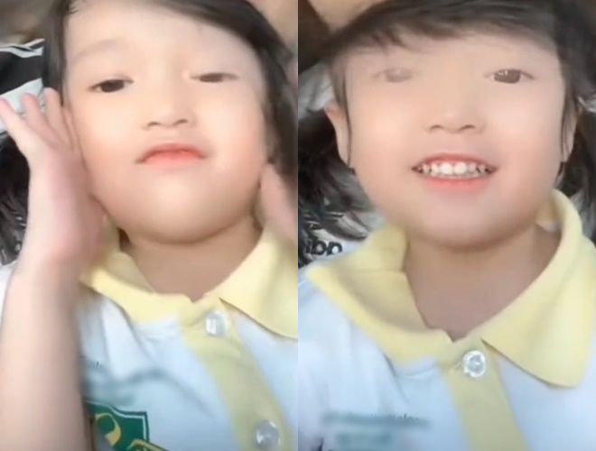 Con gái Trường Giang tới phim trường thăm ba: Quấn quýt không rời
