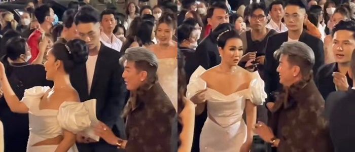 Đàm Vĩnh Hưng ứng xử tinh tế với đàn em khi được đặc cách lên thảm đỏ