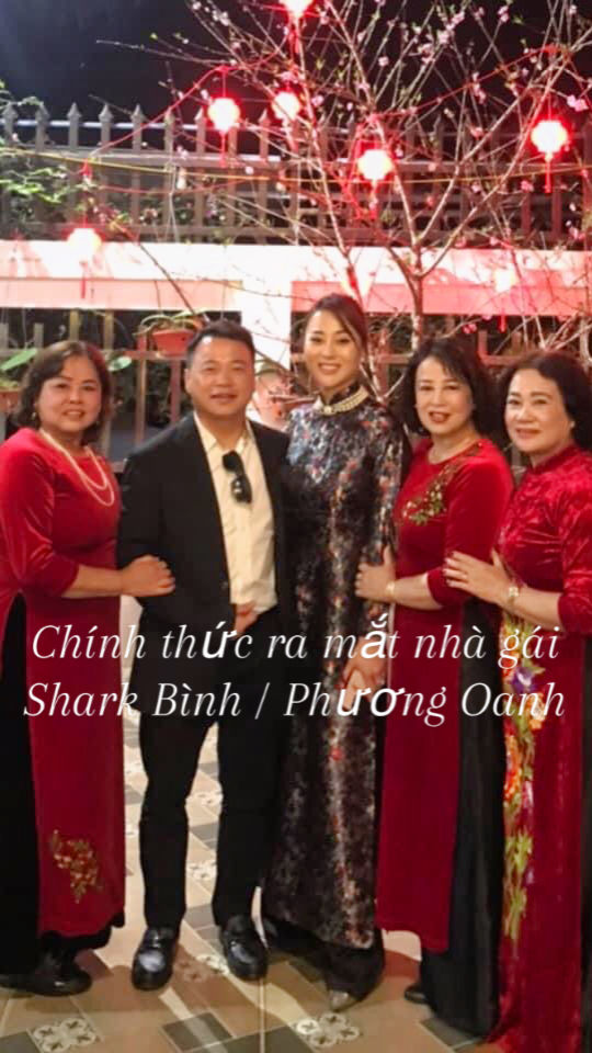 Diễn viên Phương Oanh chính thức đưa Shark Bình về quê ra mắt bố mẹ