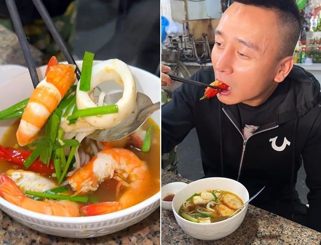 Ghé chợ Bà Chiểu ăn bún mắm miền Tây: Tô chỉ 45k mà cái gì cũng có