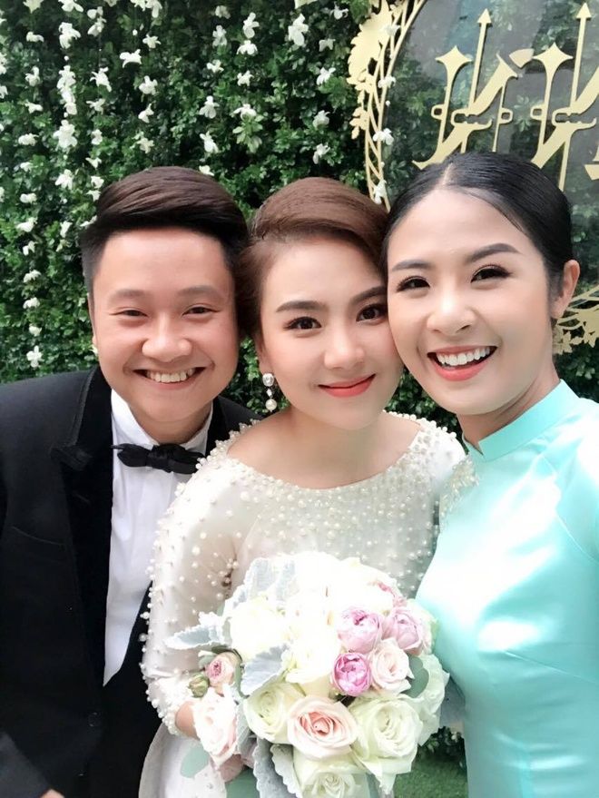 Hoa hậu Ngọc Hân dự sinh nhật của MC đẹp nhất VTV Mai Ngọc