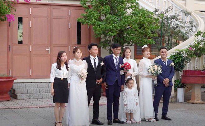 Khi anh chị em ruột rủ nhau cưới cùng ngày: Có đám mời 112 bàn