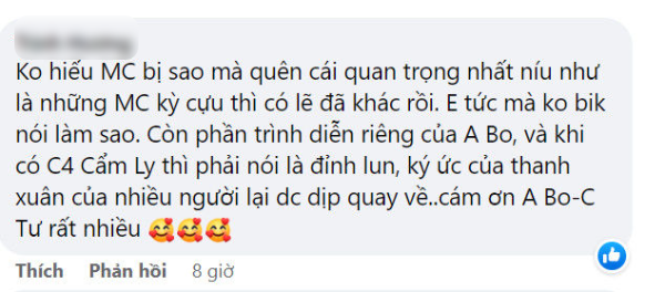 MC Minh Xù xin lỗi vì thiếu chuyên môn, Đan Trường cứu nguy đàn em