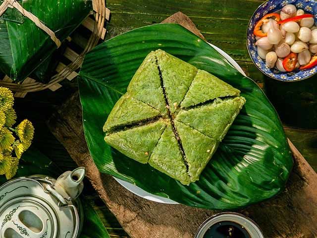 Mẹo xử lý thức ăn thừa sau Tết cực đỉnh: Pizza bánh chưng