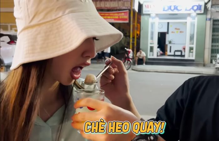 Những lần Hoa hậu Thùy Tiên hóa food reviewer: Biểu cảm sống động