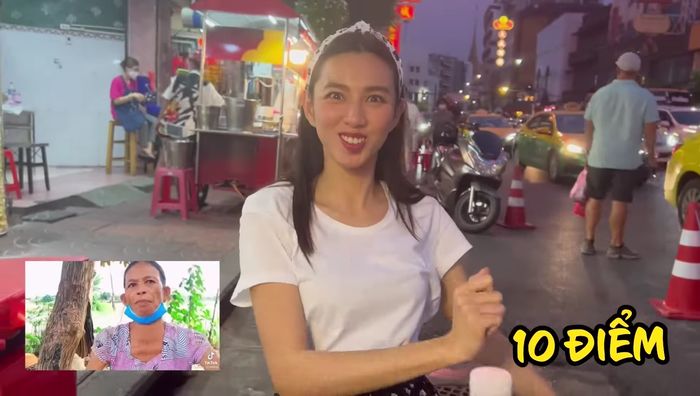 Những lần Hoa hậu Thùy Tiên hóa food reviewer: Biểu cảm sống động