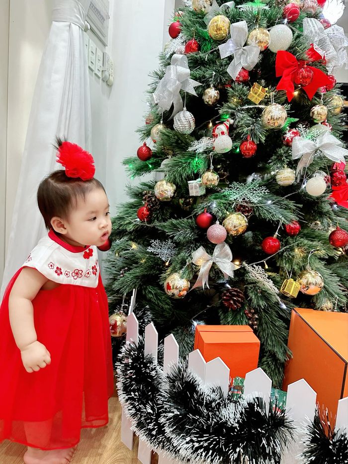 Vy Oanh trang hoàng biệt thự đón Tết: Hoa ngập vườn, tiểu cảnh đặc sắc
