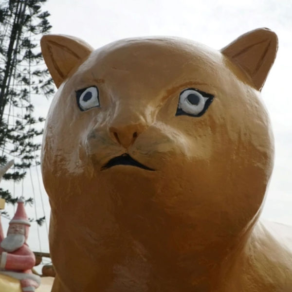 Loạt linh vật Quý Mão 2023 hài hước: Mèo Bến Tre tay to như lực sĩ