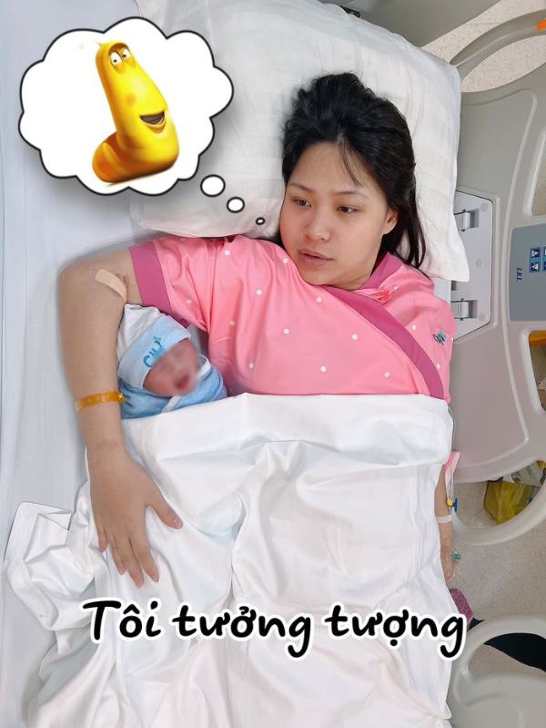 TikToker Phụng Lai hạ sinh con trai thứ 2 không quên tấu hài