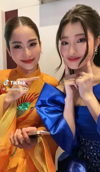 “Chị chị em em” best face: Phương Nhi, Nam Anh đọ sắc khi gặp gỡ