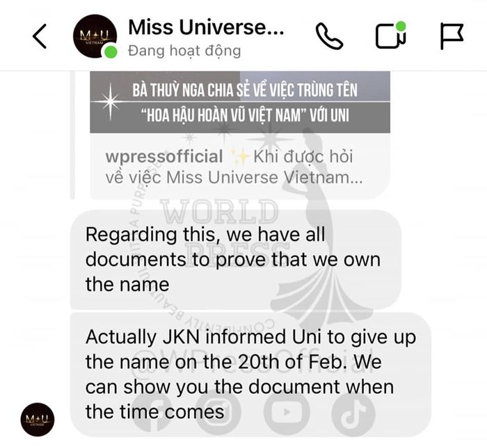 Rộ tin Unicorp bị chủ tịch Miss Universe buộc bỏ tên Hoa hậu Hoàn vũ