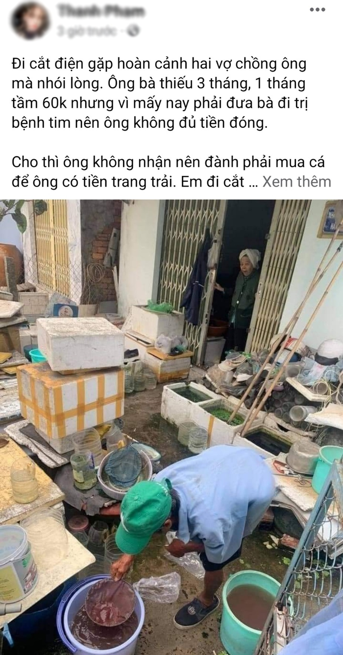Xót xa cụ ông 79 tuổi, vẫn bươn chải mưu sinh với nghề phụ hồ