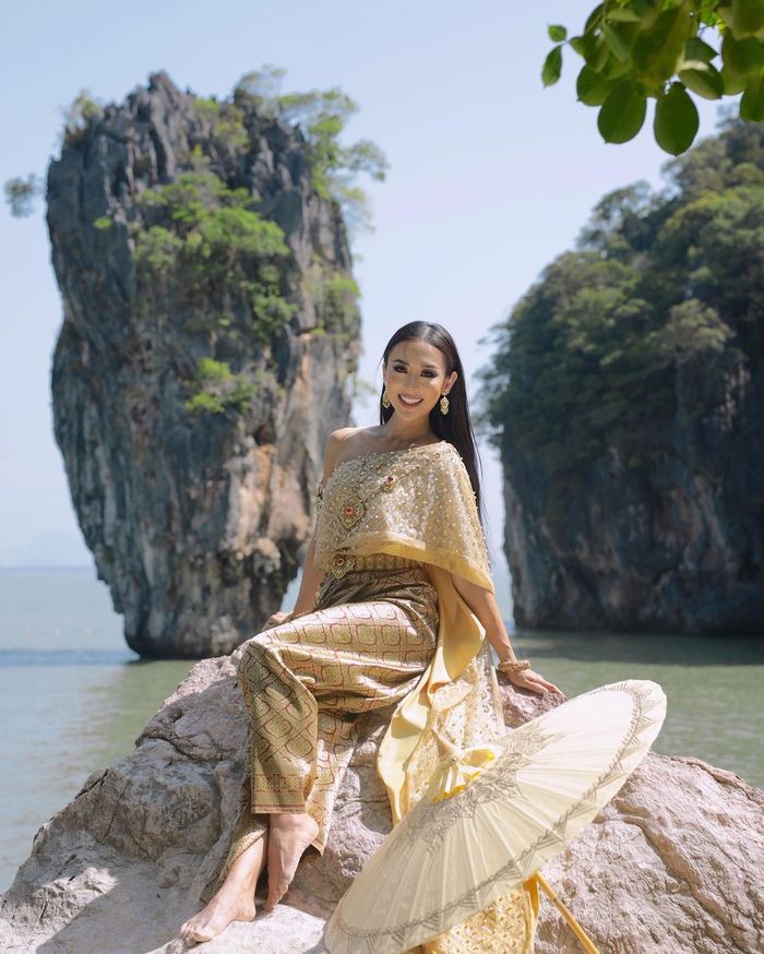 Á hậu 2 Miss Charm khoe nhan sắc xinh đẹp tại Thái Lan