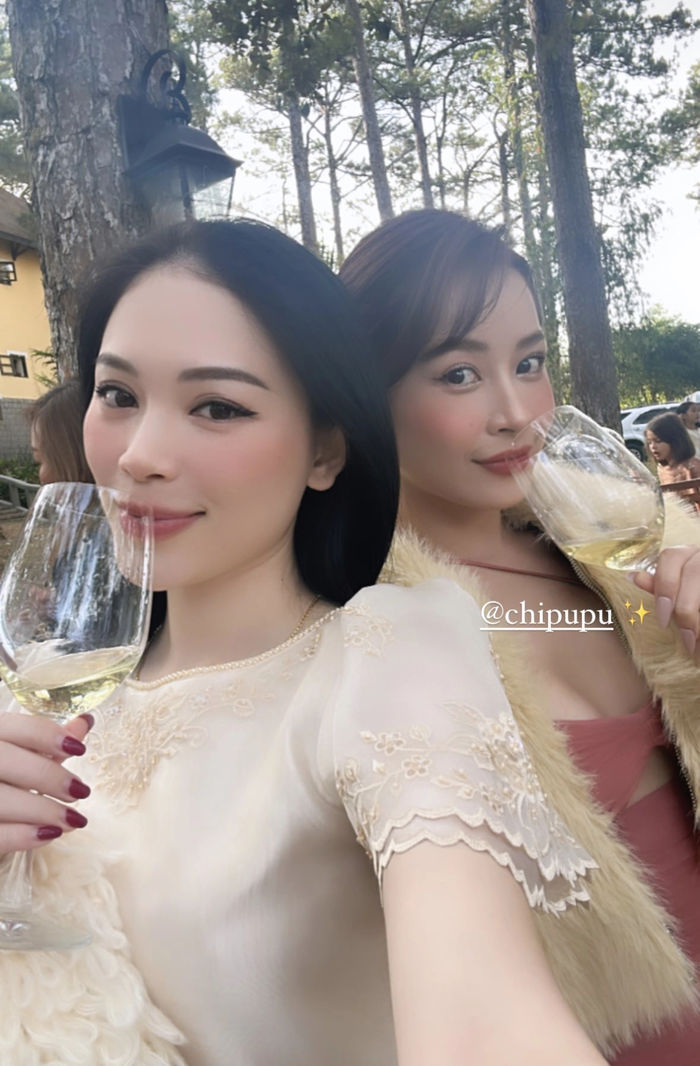 Từ ngày nghi có bạn trai: Chi Pu đẹp sang, giao hảo toàn dâu hào môn