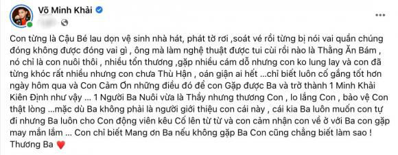 Con nuôi của nghệ sĩ Minh Nhí hiếu thảo, chơi lớn mừng tuổi ba