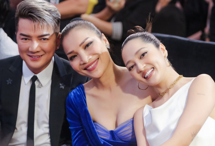 Mr. Đàm đưa con gặp gỡ dàn sao Việt, Polo bẽn lẽn khi Mỹ Tâm cưng nựng