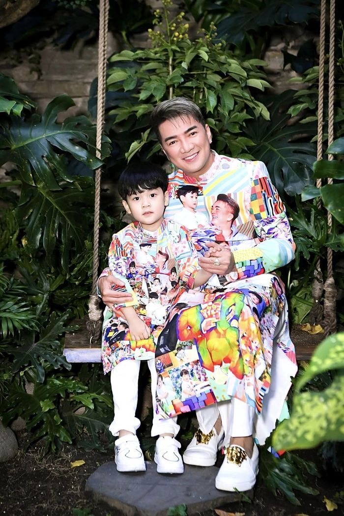 Mr. Đàm đưa con gặp gỡ dàn sao Việt, Polo bẽn lẽn khi Mỹ Tâm cưng nựng
