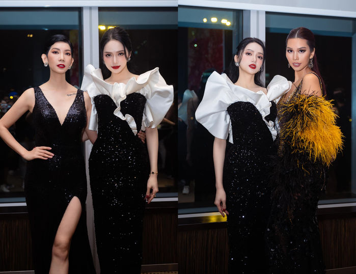 Hà Anh - Xuân Lan bị Hương Giang dụ cùng chụp ảnh: Mặt sượng sùng