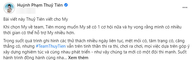 Học trò chiếm sóng truyền thông, mentor Thủy Tiên lên tiếng bảo vệ