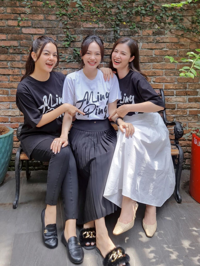 Minh Hằng những tháng đầu thai kỳ: Mặc gì cũng đẹp, tất bật chạy show