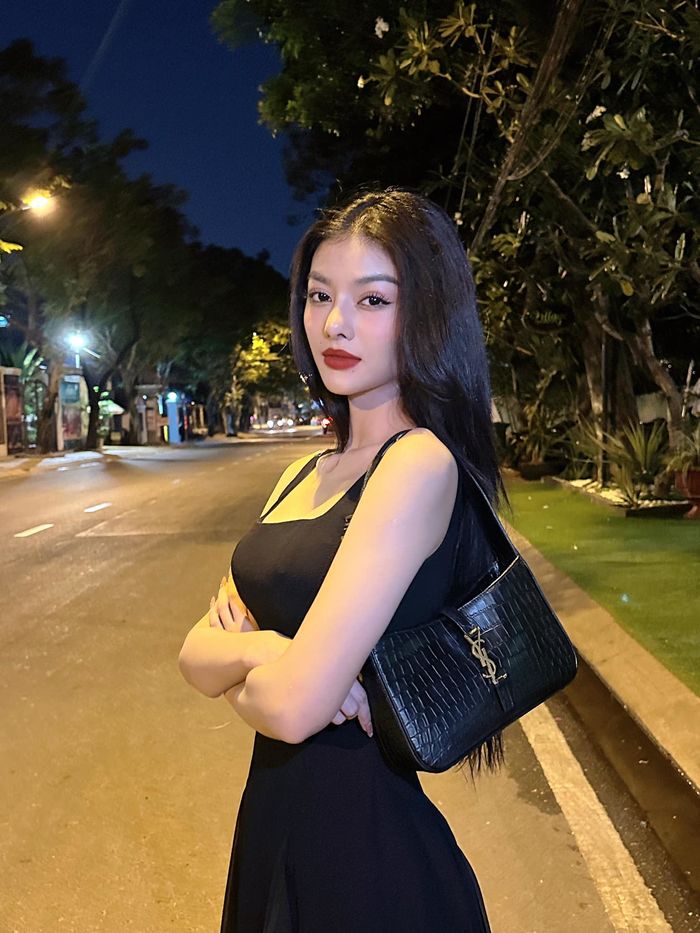 Mũi dần gom lại, Á hậu Kiều Loan được khen trong shoot ảnh mới
