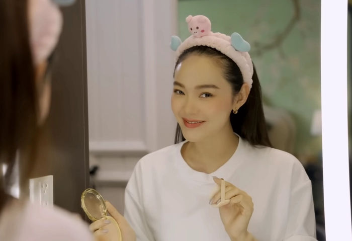 Minh Hằng mang thai: Mặt mộc không tì vết, dáng khó bể nhờ có chiêu