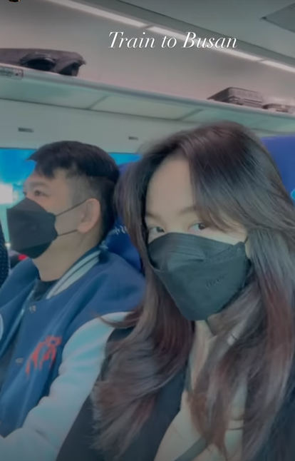 Sướng nhất Minh Hằng: Bầu bí được ông xã hộ tống sang Hàn nghỉ dưỡng