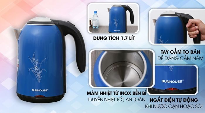 Review những mẫu bình nước siêu tốc phù hợp nhu cầu gia đình