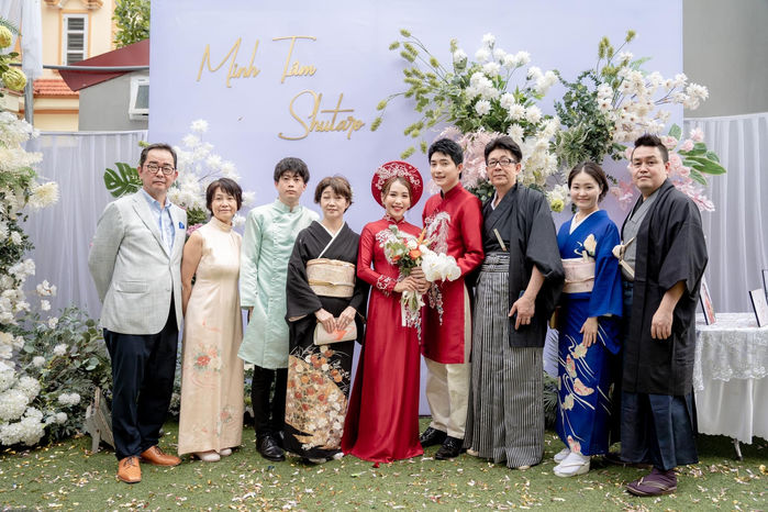 Đám cưới đặc biệt của cô dâu Việt và chú rể Nhật Bản