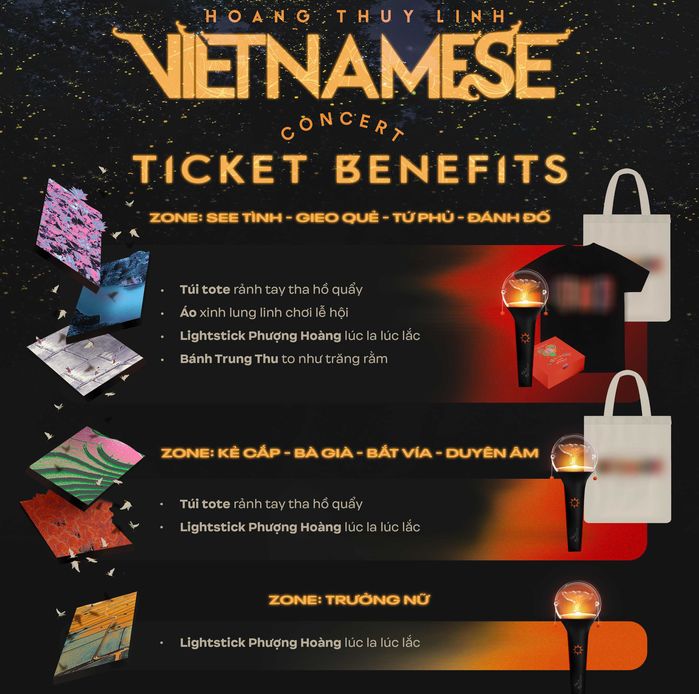 Hoàng Thùy Linh tung sơ đồ chỗ ngồi và giá vé live concert