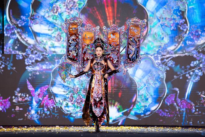 Mãn nhãn trước sân khấu của National Costume Miss Grand Vietnam 2024