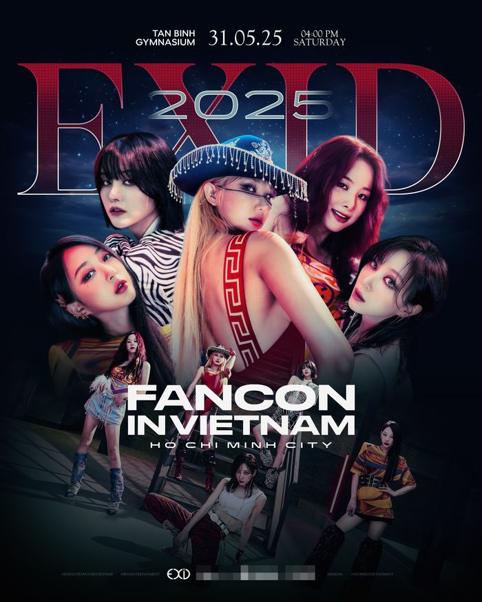EXID - Nhóm nhạc Gen 2 của Kpop tổ chức Fancon đầu tiên tại Việt Nam