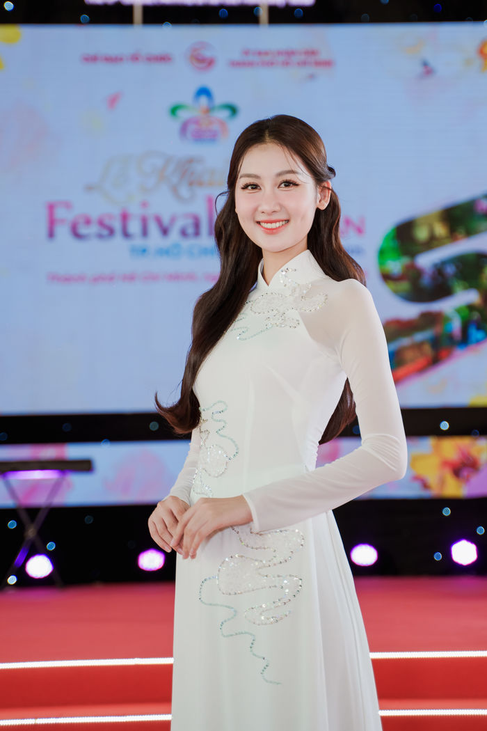 Hoa hậu Võ Lê Quế Anh trở thành đại sứ Festival Hoa Lan 2025