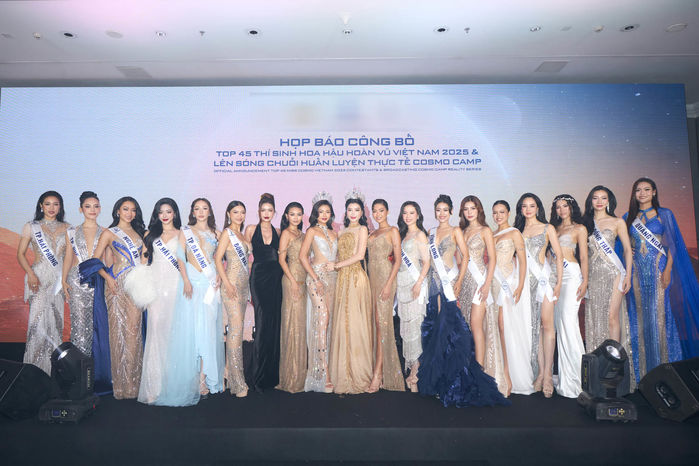 Miss Cosmo Vietnam 2025 chính thức công bố top 45 thí sinh tiềm năng