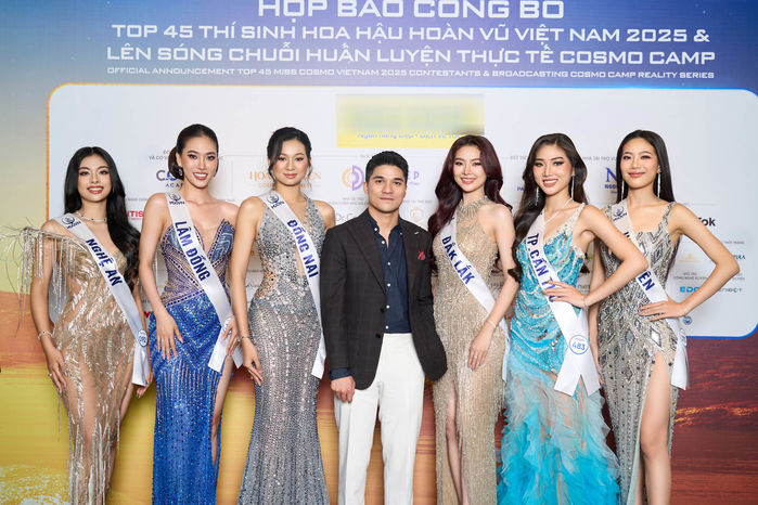 Miss Cosmo Vietnam 2025 chính thức công bố top 45 thí sinh tiềm năng