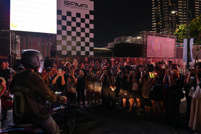 Dàn sao Việt tập luyện trước giờ diễn ra GAMA Music Racing Festival