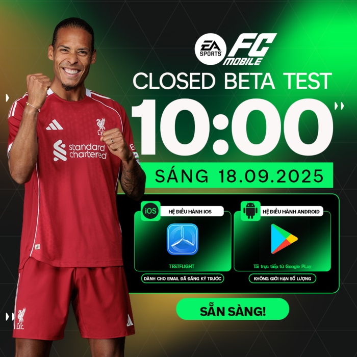 EA SPORTS FC Mobile mở trải nghiệm sớm ở Việt Nam, do Garena phát hành