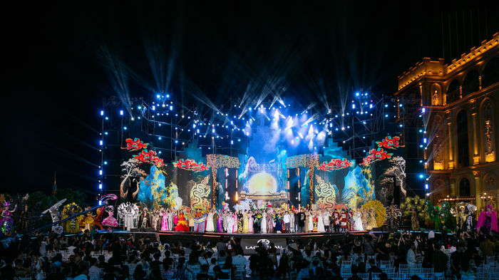Mãn nhãn với trang phục văn hóa dân tộc Miss Grand Vietnam 2025