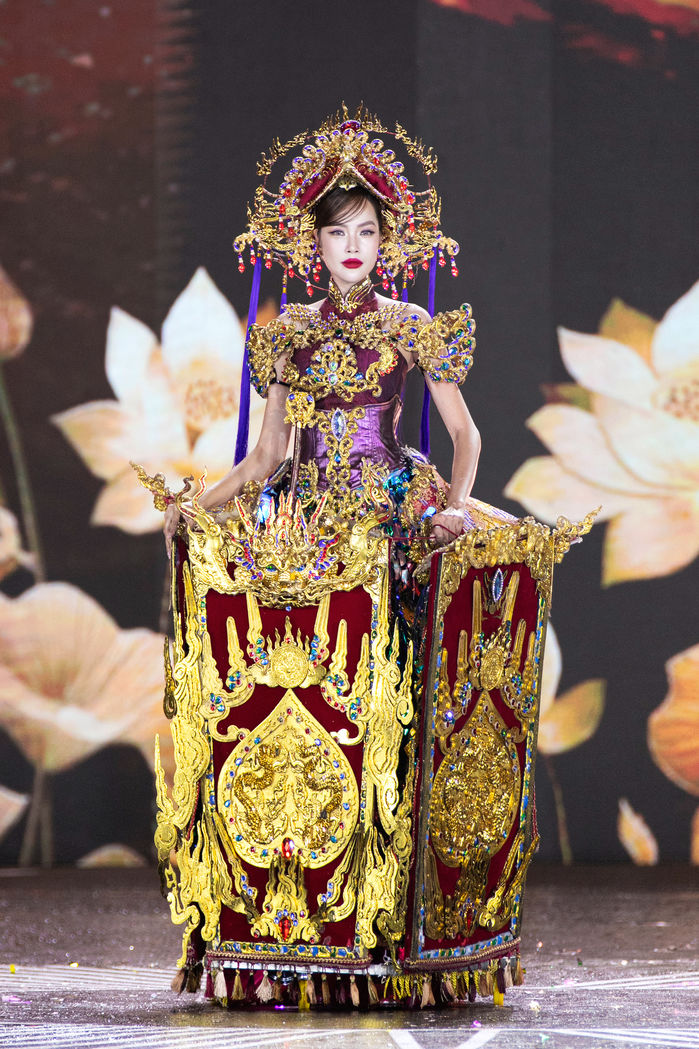 Mãn nhãn với trang phục văn hóa dân tộc Miss Grand Vietnam 2025