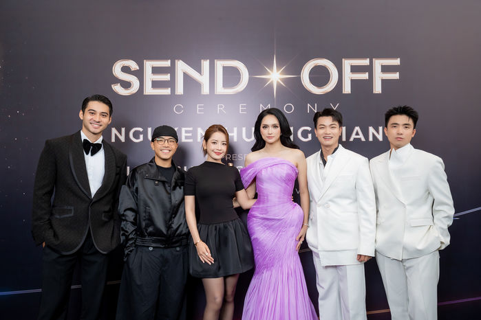 Hương Giang nhận sash, được fan tiễn sang Thái chiến Miss Universe