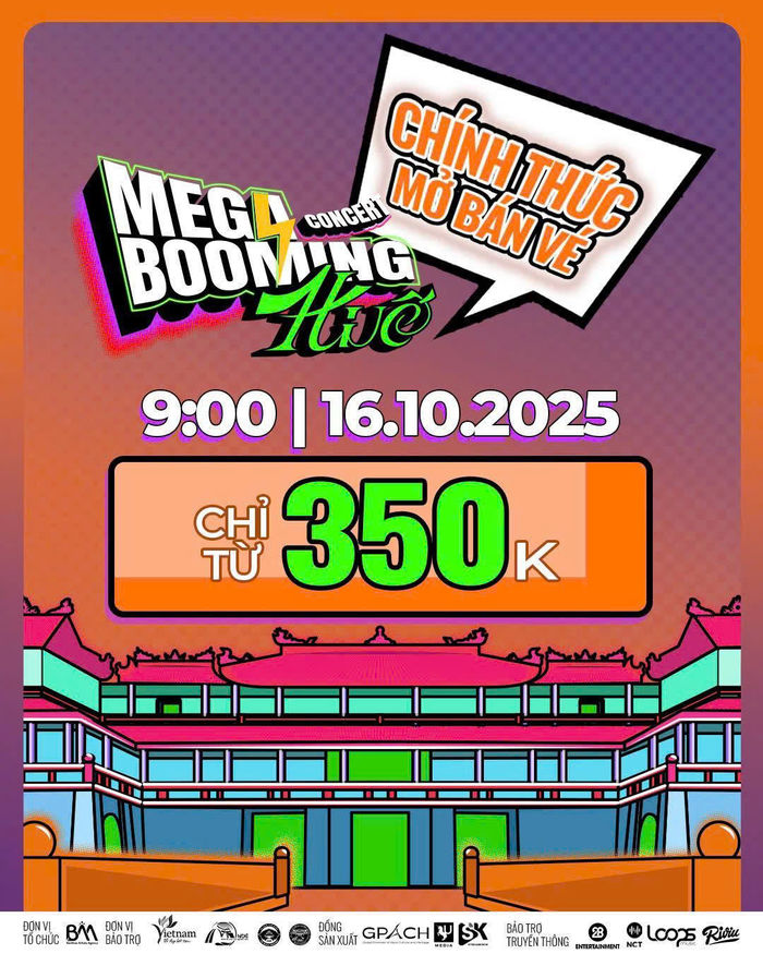 Mega Booming - Du lịch Âm nhạc đặc sắc của Việt Nam