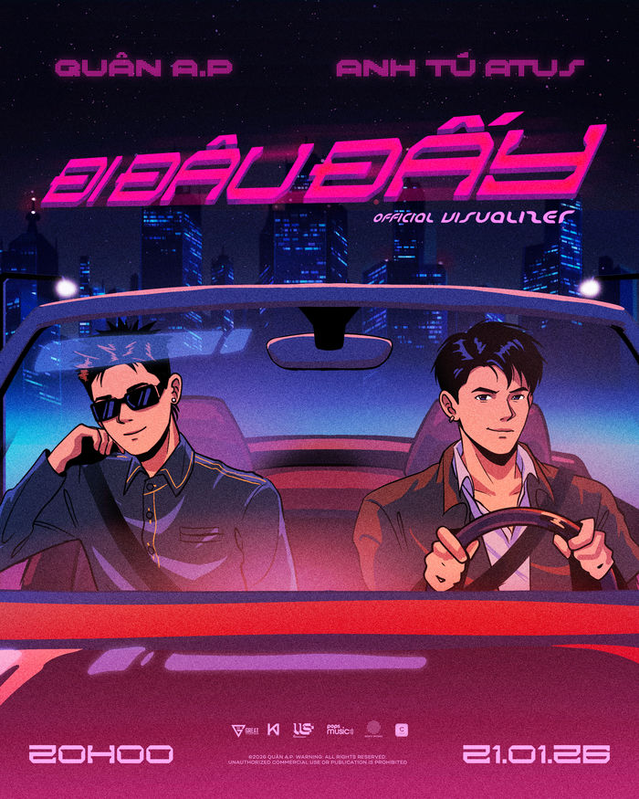 Quân A.P - Anh Tú Atus kết hợp với tình ca ngọt ngào dịp Valentine